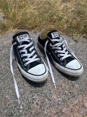 Converse Black & White Low Top Sneakers